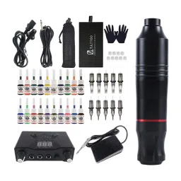 SECRET DESIRE Complete Cartridge Tattoo Machine Pen Rotary Kit Makeup UK Black image 5