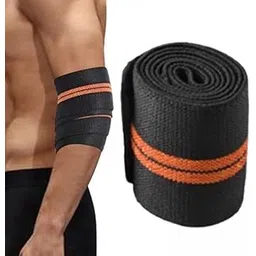 SECRET DESIRE Creations 2xElbow Wrap Weightlifting Elbow Support for Pull up Bar Training Sports Orange-picture-33