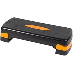 SECRET DESIRE Creations Exercise Step Platform for Men Women Aerobic Stepper for Weights Yoga Cardio 68cm Black and Orange-picture-32