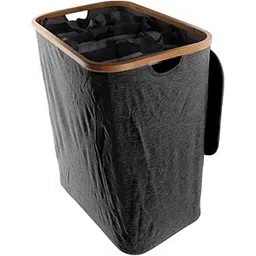 SECRET DESIRE Creations Laundry Basket Clothes Hamper for Washing Storage Dorm Apartment Black|Home Decor|Figurines-picture-27