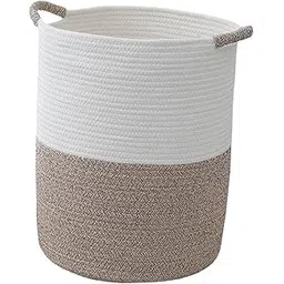 SECRET DESIRE Creations Laundry Basket Lightweight Clothes Hamper for Organizing Blankets Craft Room Brown|Home Decor|Figurines-picture-38