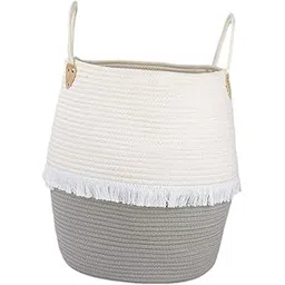 SECRET DESIRE Creations Laundry Basket Toys Clothes Organizer with Handles for Bathroom Pillows Toys Gray|Home Decor|Figurines-picture-23