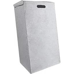 SECRET DESIRE Creations Laundry Storage Basket Foldable Clothes Storage Basket for Home Dorm Camping Light Grey|Home Decor|Figurines-picture-30