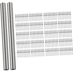 SECRET DESIRE Double Head Skirting Thread Nail With Nail Specific Sleeve Tool Cement Nails 200 Pieces-picture-56