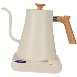 SECRET DESIRE Electric Gooseneck Pour Over Kettle Temp Control 1200W Quick Boil for Office White-picture-22
