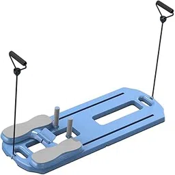 SECRET DESIRE Multifunctional Abdominal Board Pilates Board for Home Chest Muscle Exercise Blue with Rope-picture-11