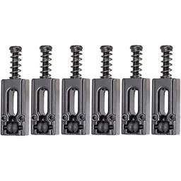 SECRET DESIRE 6 Pieces Roller Saddle Bridge String Saddles for Electric Guitar Black|Acoustic-Electric Guitar|Electric Guitar|Guitar Accessories-picture-39