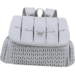 SECRET DESIRE Diaper Bag Backpack for Mom Dad Nappy Tote Bag for Keys Bottle Birthday Gift Gray|Organizers & Nets-picture-25