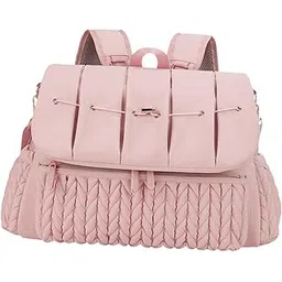 SECRET DESIRE Diaper Bag Backpack for Mom Dad Nappy Tote Bag for Keys Bottle Birthday Gift Pink|Organizers & Nets-picture-48