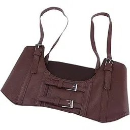 secret desire Fashion Leather Steampunk y Underbust Waist Belt Corset Brown Artificial Leather Clothing, Shoes & Accessories | Womens Accessories | Belts-picture-36