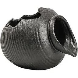 secret desire SECRET DESIRE™ Waterfall Water Fountain Jar Clay Pot Black Versatile Flowing Water Ornament-picture-12