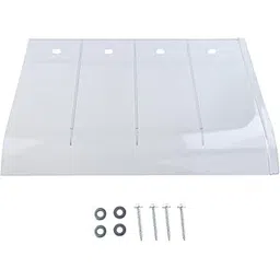 SECRET DESIREWindow Awning PC Board Impact Resistant Front Door Canopy for Outside Garage 40cmx45cm-picture-13