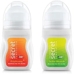 Secret Temptation Active Lifestyle and Brightening Roll-On for Women|Aluminium Free|Antiperspirant Roll On|Deodorant Roll On, Pack of 2 (50ml each)-picture-10