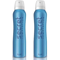 secret temptation Play Deodorant Spray Pack of 2 Combo (150ML each) Deodorant Spray-For Women-picture-24
