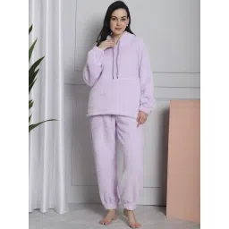 Secret Wish Lilac Hoodie With Pyjamas-picture-21
