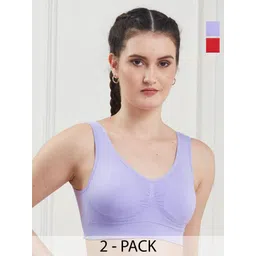 SECRETS BY ZEROKAATA Pack of 2 Full Coverage Lightly Padded Bra-picture-11