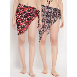 SECRETS BY ZEROKAATA Set of 2 Printed Sarong for Beach Wear-picture-38