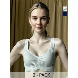 SECRETS BY ZEROKAATA Women Pack of 2 Assorted Lightly Padded Bra-picture-20