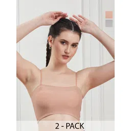 SECRETS BY ZEROKAATA Women Pack Of 2 Assorted Lightly Padded Sports Bra-picture-24