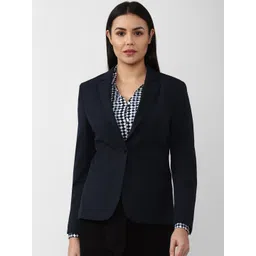 sector z Women Solid Mandarin Formal Blazer-picture-31