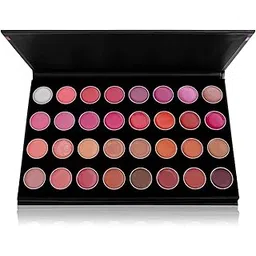Sedell Paris 32 Color Lipstick Lip Color Palette Makeup Universal Moisturizing Translucent Non-Sticky-picture-24