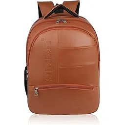 see-craft BACKPACK 35LTR CASUAL LAPTOP SCHOOL COLLAGE OFFICE MEN&WOMEN GENUIN LEATHER-picture-28