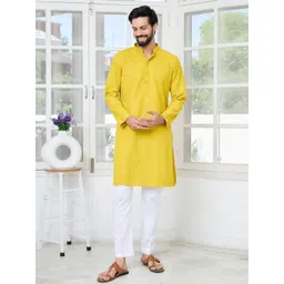 See Designs Floral Embroidered Thread Work Mandarin Collar Straight Kurta-picture-16