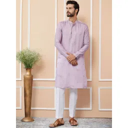 See Designs Men Embellished Thread Work Kurta-picture-18