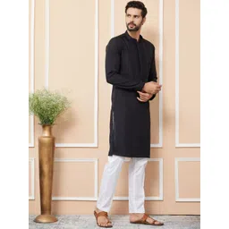 See Designs Men Embroidered Thread Work Kurta-picture-22