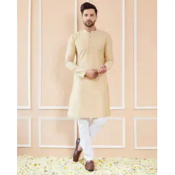 see designs Men Regular Fit Long Kurta-picture-13