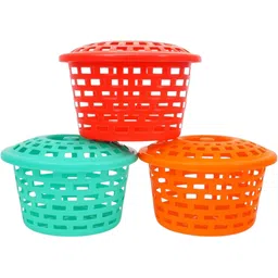 Plastic Storage Basket-image-1