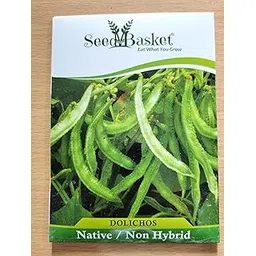 Seed Basket Native/Non-GMO Dolichos Bush/Chikkudu Seeds for Home Gardening (20 Seeds with More than 70% Germination) And Instruction Manual-image-29