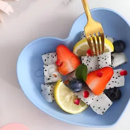 seenoz Plastic_dish_a_blue_without_stand_5 Dinner Plate image 3