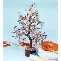 seetara Purple Amethyst Crystal Tree for Peace, Intuition, and Healing (300 Beads)-picture-34