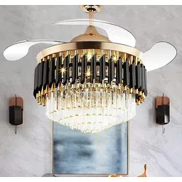 seetastic Modern Luxury BG Chandelier with Fan Chandelier Ceiling Lamp-picture-19