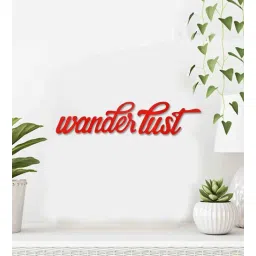 MDF Wall Hanging In Red By Sehaz Artworks-picture-32