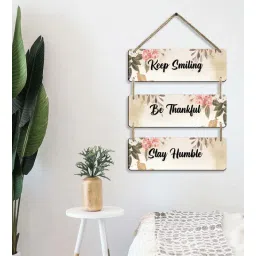 Multicolour Wooden Wall Hanging By Sehaz Artworks-picture-16