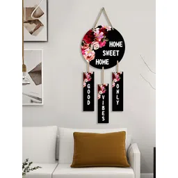 SEHAZ ARTWORKS Black & White Printed Wooden Wall Hangings-picture-28