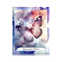 SEHAZ ARTWORKS Purple & Brown Printed 100-Photo Album Book-picture-26