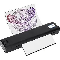 SEIBEN Wireless Tattoo Stencil Printer,Thermal Tattoo Machine with 10pcs Tattoo Stencil Transfer Paper,Bluetooth Tattoo Machines Specializing in Tattoo Artists,Compatible with Smartphone & PC-picture-10
