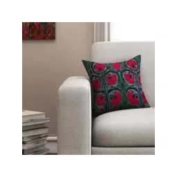 SEJ by Nisha Gupta Dark Grey Cushion Covers - Set of 1-picture-46