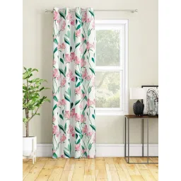 SEJ by Nisha Gupta Off-White Polyester 9 Ft. Long Door Curtain-picture-16