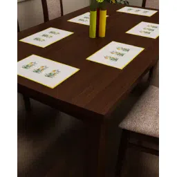 sej by nisha gupta Set of 6 Floral Print Table Placemats-picture-17