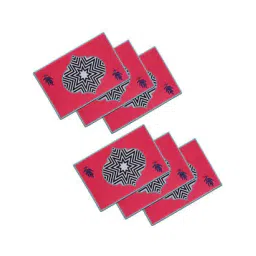 sej by nisha gupta Set of 6 Floral Print Table Placemats-picture-10