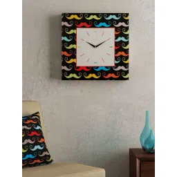 SEJ by Nisha Gupta White Framed Analogue Wall Clock - Set of 1-picture-24