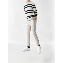 Selcan Unisex Kids Striped Woollen Pullover-picture-14