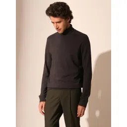 Selected Homme Black Cotton Regular Fit Pullover-picture-30