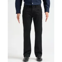 SELECTED HOMME Bootcut Black Mid Rise Jeans-picture-15