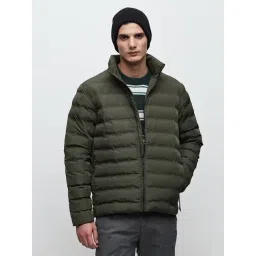 SELECTED HOMME Green Regular Fit Puffer Jacket-picture-37