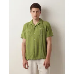 SELECTED HOMME Green Regular Fit Shirt-picture-36